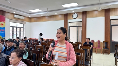 Dialog s 26 domácnostmi o vyčištění staveniště pro projekt výstavby mostu Nguyen Trai