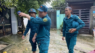 Quân khu 5 huy động xe thiết giáp, ca nô, trực 100% quân số ứng phó bão Thần Gió