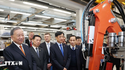 General Secretary To Lam visits Aalto University and meets Vietnamese students in Finland