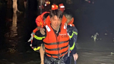 Ciudad Ho Chi Minh: Las fuerzas de rescate sacaron rápidamente a 127 personas de las zonas inundadas y las pusieron a salvo.