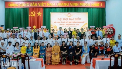 Congrès des délégués du Comité du Front de la Patrie du Vietnam du quartier de Thanh Nhat, 1er trimestre, 2025-2030