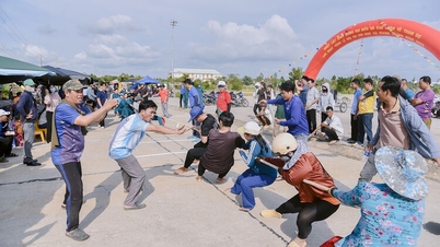 ジャンタン村がオク・オム・ボックを祝うスポーツと芸術の祭典を開催