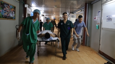 Des médecins militaires vietnamiens ont réalisé avec succès une opération de réinsertion du tendon d'Achille au Soudan du Sud.