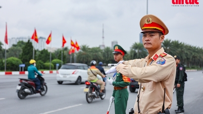 Hanoi garantiza la seguridad vial durante la ceremonia de firma de la Convención de Hanoi