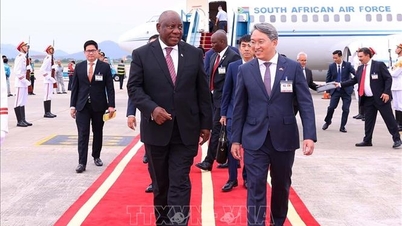 Presidente sul-africano Matamela Cyril Ramaphosa inicia visita de Estado ao Vietname