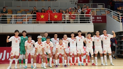 Pasukan Futsal Vietnam menduduki tempat dalam kumpulan 2 pilihan pada kejohanan Asia 2026.