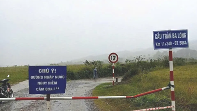クアンチ省:広範囲で大雨、17か所で浸水・土砂崩れ