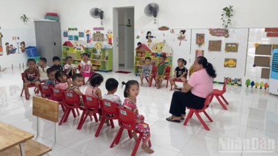 Lam Dong: Peresmian ruang kelas TK di kecamatan Vinh Tan senilai lebih dari 1 miliar VND