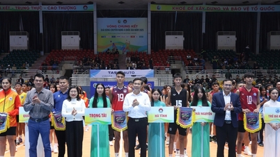 Ouverture de la finale nationale de volleyball de classe A 2025