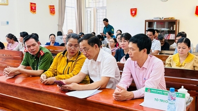 ตรวจสอบกิจกรรมสินเชื่อนโยบาย ณ จุดทำธุรกรรม 2 จุด ในตำบลฟูฮวา 1 และตำบลเตยเซิน