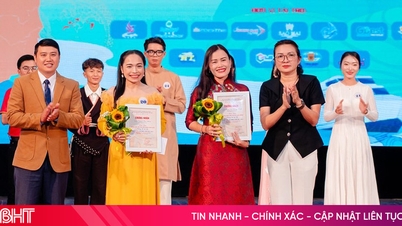 4 candidatos do Ha Tinh ganharam prêmios na competição de guia turístico
