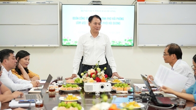 Giám đốc Sở Y tế làm việc với Bệnh viện Phổi Hải Dương