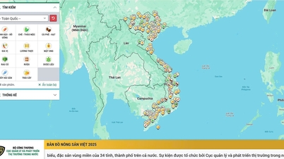 Karte der vietnamesischen Agrarprodukte bei der Woche der vietnamesischen Agrarprodukte 2025