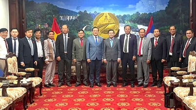 Memperkuat persahabatan antara Dewan Rakyat Kota Hue dan Dewan Rakyat Provinsi Salavan