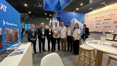Kontainer "Made in Vietnam" karya Hoa Phat muncul di pameran transportasi terbesar di dunia