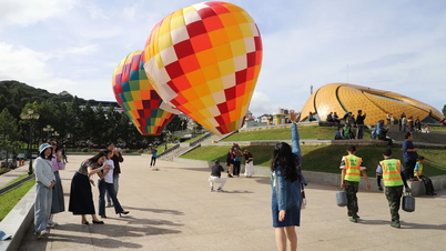 Festival balon udara Lam Dong yang penuh warna