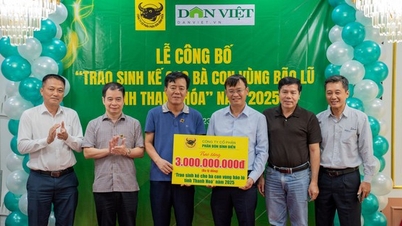 Компания Binh Dien Fertilizer Company вносит свой вклад в обеспечение средств к существованию жителей пострадавших от наводнений районов провинции Тханьхоа.