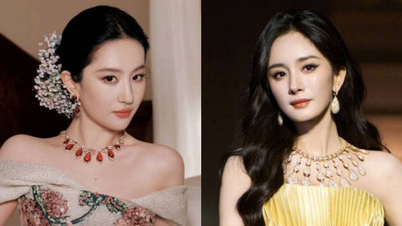 Lưu Diệc Phi đẹp tựa nàng tiên, Dương Mịch quyến rũ tại đêm thời trang Vogue