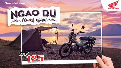 Honda Vietnam presenta por primera vez el modelo CT125: acompañando a los clientes en el viaje de "Viajar y disfrutar".