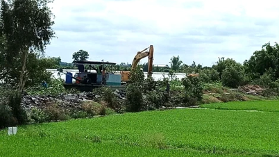 Comuna de Thanh Hoa: El aumento del nivel del agua amenaza muchas zonas de producción
