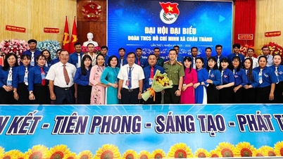 Chau Thanh Commune Youth Union registriert, um 7 Jugendprojekte durchzuführen