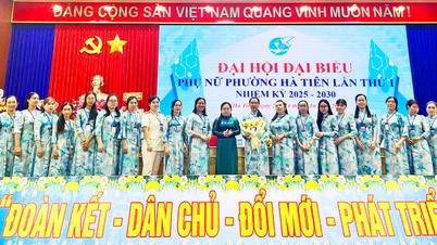 Genossin Trinh Ngoc Son ist für die Amtszeit 2025–2030 Präsidentin der Frauenunion des Bezirks Ha Tien.