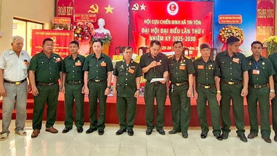 The 1st Congress of Delegates of the Tri Ton Commune Veterans Association