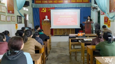 Na Rì tăng cường đào tạo nghề cho lao động nông thôn