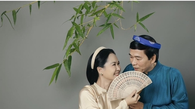 NSND Lan Hương làm duyên bên ông xã Đỗ Kỷ, Bảo Thy hạnh phúc bên chồng doanh nhân