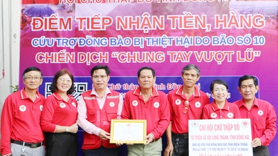 Hội Chữ thập đỏ tỉnh Đồng Nai hỗ trợ đồng bào bị ảnh hưởng thiên tai 2 tỷ đồng