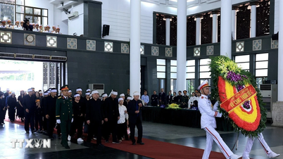 Ucapan terima kasih dari Panitia Pemakaman Negara dan keluarga rekan Tran Phuong