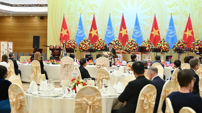 Chủ tịch nước Lương Cường chủ trì chiêu đãi trọng thể Tổng Thư ký Liên hợp quốc