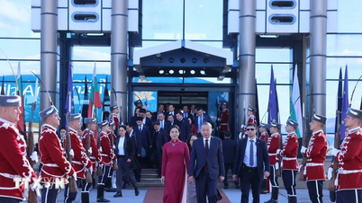Genel Sekreter To Lam ve eşi Bulgaristan'daki resmi ziyaretlerini tamamladı.