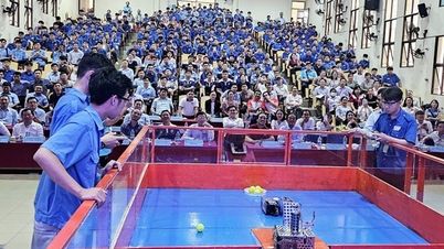 Trường CĐ nghề Việt Nam - Singapore giành huy chương vàng cuộc thi "Robot RacingBots 2025"