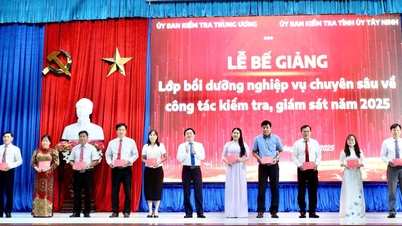 Closing ceremony of the intensive training course on inspection and supervision work