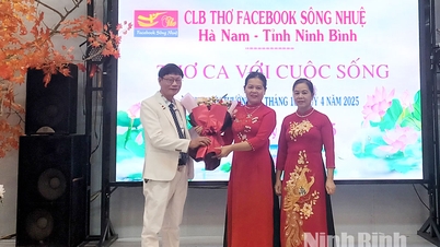 Facebook Poëzieclub van Song Nhue Ha Nam organiseert jaarlijkse poëzie-uitwisseling