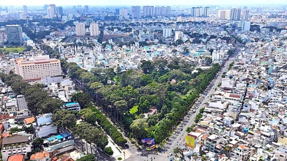 Einreichung des Plans für den Park und das Denkmal auf dem Grundstück Nr. 1 Ly Thai To