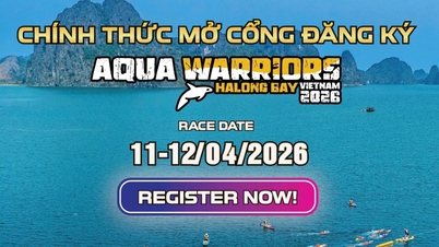 เปิดพอร์ทัลลงทะเบียนสำหรับการแข่งขันไตรกีฬา Aqua Warriors Ha Long Bay 2026 2-3