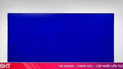 Uma pintura de apenas uma cor, azul, foi leiloada por 21 milhões de dólares