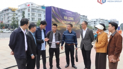 Gấp rút hoàn thiện sân khấu quy mô, hoành tráng cho “Hạ Long concert 2025”