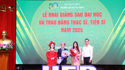Trường ĐH Sư phạm Đà Nẵng trao bằng tốt nghiệp cho tân tiến sĩ, thạc sĩ năm 2025
