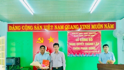 Thành lập thôn Phan Dũng, xã Tuy Phong