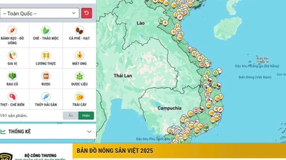 Peta Produk Pertanian Vietnam: Kemajuan digital untuk meningkatkan produk pertanian Vietnam