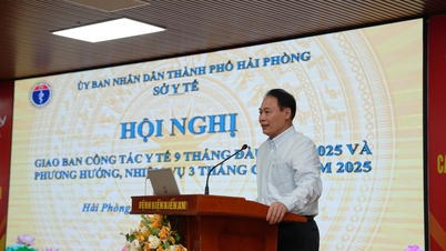 Ngành y tế Hải Phòng giao ban 9 tháng đầu năm 2025