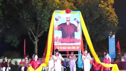 Das 1. Sportfestival der Gemeinde Bat Trang: