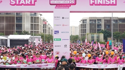 Hơn 5.000 người chạy Pink Run 2025 để lan tỏa yêu thương