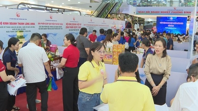 Ngày hội doanh nghiệp phường Bình Tiên: Nhiều mặt hàng bình ổn, giảm giá phục vụ người dân