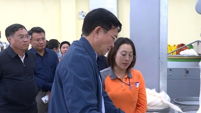 Chairman of Lam Dong Provincial People's Committee Ho Van Muoi visits businesses in Xuan Truong ward - Da Lat