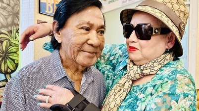 O artista Kieu Le Tam teve um reencontro emocionante com o artista Phuong Binh