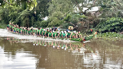Ooc-Om-Boc Festival - Ngo Boat Racing: Training spirit, determination to keep the championship title